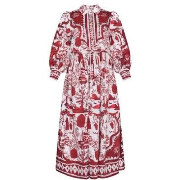 Striking Hunter Bell Central Park Rosie Maxi Dress NWT! - Picture 3 of 13